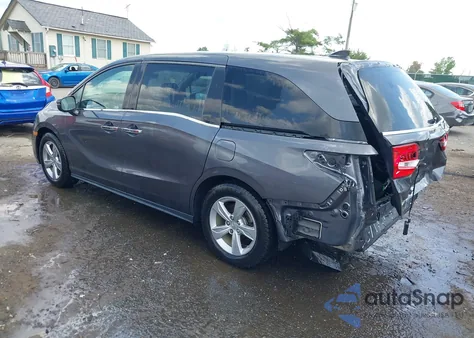 2018 Honda Odyssey Ex-L from USA, damaged, VIN 5FNRL6H73JB083476
